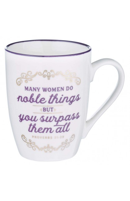 MUG665 - Mug Ceramic Many Women do Noble Things - - 1 