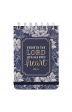 NP059 - Trust In The Lord Wirebound Notepad - Proverbs 3:5-6 - - 1 