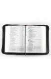 BBM540 - Classic Faith Bible Cover in Black Medium - - 3 