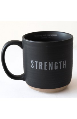 LCP18696 - Coffeecup Textured Strength Black 20Oz - - 1 