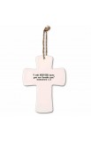 LCP11433 - Cross Ceramic God's Promises Joy - - 1 