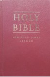 BK2799 - ENGLISH BIBLE NKJV043 SYNTHETIC CLOTH BURGUNDY - - 12 