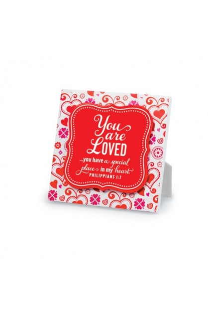 LCP40710 - YOU ARE LOVED PLAQUE - - 1 