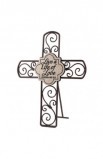 LCP11961 - LIVE A LIFE RESIN CROSS - - 1 
