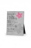 LCP40415 - GIVE THANKS CANVAS PLAQUE - - 1 
