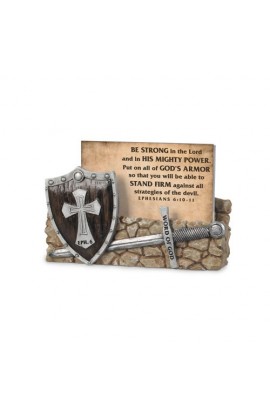 WORD OF GOD ARMOR OF GOD SCRIPTURE CARDS HOLDER