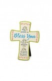 BLESS YOU EMBROIDERED DESKTOP CROSS