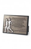 THE GOAL COUPLE RUNNING PLAQUE