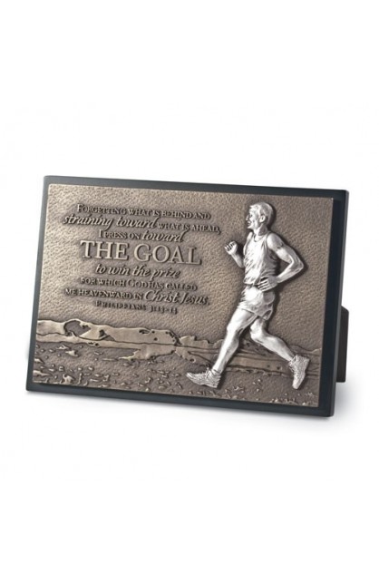 LCP20755 - THE GOAL RUNNER PLAQUE - - 1 
