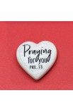 LCP40773 - Tabletop Heart Stone Praying For You - - 1 