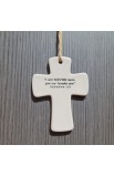 LCP11433 - Cross Ceramic God's Promises Joy - - 2 
