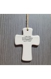 LCP11432 - Cross Ceramic God's Promises Faith - - 2 