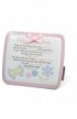 LCP40920 - BLESSINGS FOR BABY PINK PLAQUE - - 1 