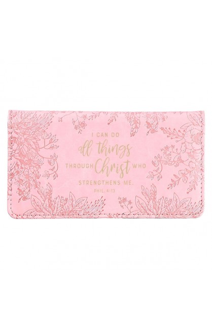 CHB046 - Wallet Pink All Things Phil 4:13 - - 1 