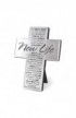 LCP11840 - NEW SILVER METAL CROSS - - 1 