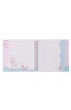 MBB013 - Memory Book Our Baby Girl's First Year Padded Hardcover - - 4 