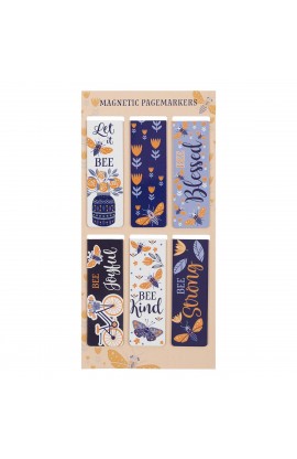 Magnetic Bookmark Set Let it Bee