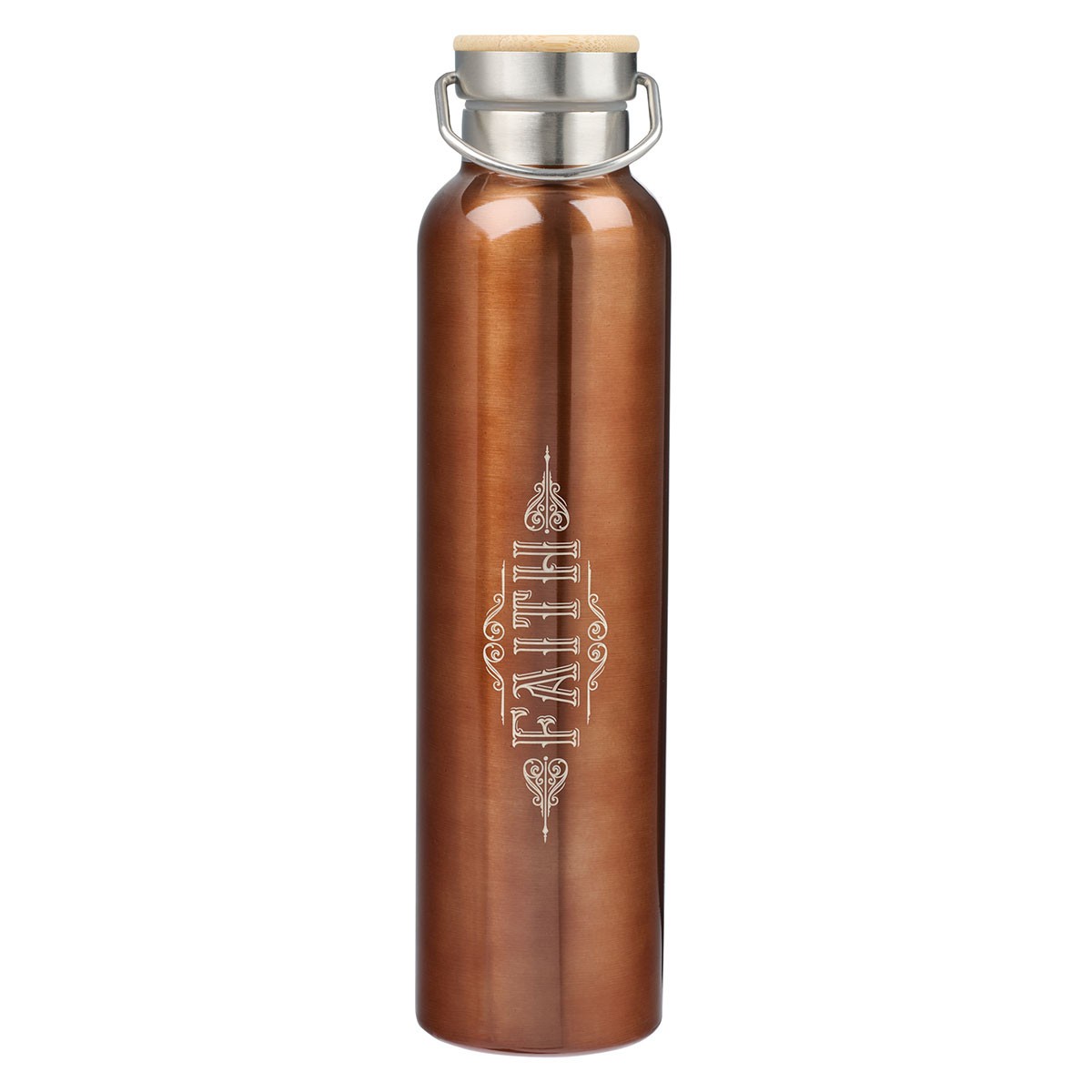 Stainless Steel Water Bottle Faith