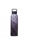 FLS051 - Water Bottle SS Black Stone Be Strong & Courageous Josh 1:9 - - 2 