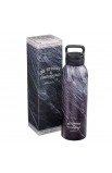 FLS051 - Water Bottle SS Black Stone Be Strong & Courageous Josh 1:9 - - 3 