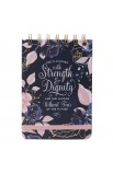 Spiral Notepad She is Clothed Strength & Dignity Prov 31:25