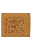 WT138 - Genuine Leather Wallet I Know the Plans Jer 29:11 - - 2 