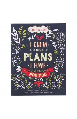 CLR045 - Coloring Book I Know the Plans - - 1 
