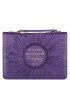 Bible Cover Purple She is Clothed Prov 31:25
