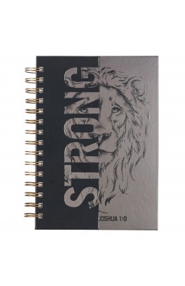 Journal Wirebound Large Be Strong Joshua 1:9