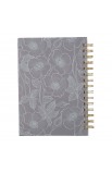 JLW112 - Journal Wirebound Blue Floral Grateful Heart - - 2 