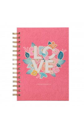 Large Wire Journal Love 1 Cor 13