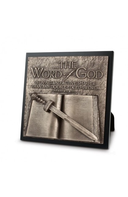 LCP11701 - Plaque Sculpture Moments of Faith Word of God - - 1 