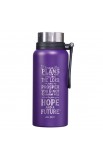 FLS055 - Water Bottle SS Purple I Know the Plans Jer 29:11 - - 1 