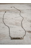 SC0161 - YOUR WILL BE DONE ARABIC BAR NECKLACE - لتكن مشيئتك - - 3 