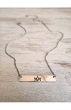 SC0173 - KING OF KINGS BAR NECKLACE - - 3 
