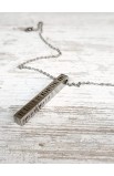 SC0180 - BEAUTIFUL ONE VERTICAL BAR NECKLACE - - 5 
