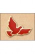 14548 - RED DOVE LG PIN - - 1 