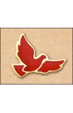 RED DOVE LG PIN
