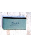 CHB040 - Wallet Blue Blessed Is She Lk 1:45 - - 1 