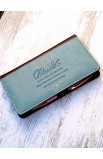 CHB040 - Wallet Blue Blessed Is She Lk 1:45 - - 8 