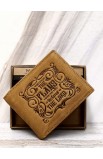 WT138 - Genuine Leather Wallet I Know the Plans Jer 29:11 - - 4 