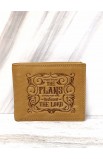 WT138 - Genuine Leather Wallet I Know the Plans Jer 29:11 - - 5 
