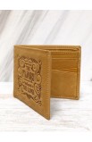 WT138 - Genuine Leather Wallet I Know the Plans Jer 29:11 - - 8 