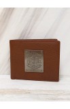 WT137 - Genuine Leather Wallet Blessed is the Man Jer 17:7 - - 5 