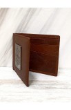 WT137 - Genuine Leather Wallet Blessed is the Man Jer 17:7 - - 8 