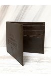 WT135 - Wallet Leather With God All Things are Possible Matt 19:26 - - 6 