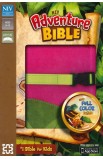 BK2821 - NIV ADVENTURE BIBLE PINK/GREEN CLIP CLOSURE - - 1 
