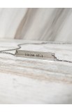 SC0169 - HE KNOWS MY NAME BAR NECKLACE - - 2 