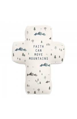 FAITH CAN MOVE MOUNTAINS PILLOW