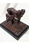 LCP20133 - Sculpture Moments of Faith Horse and Foal - - 6 